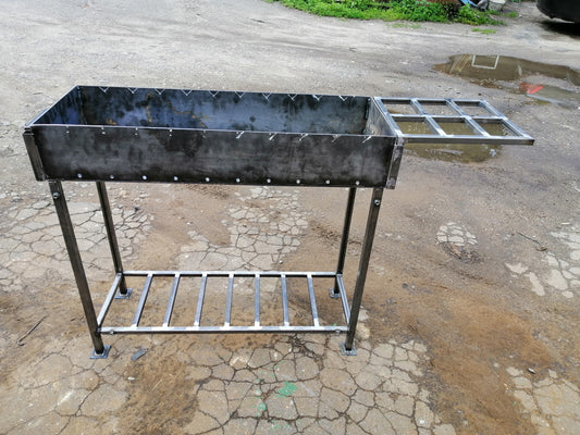 Barbecue à brochettes - acier 5 mm